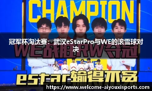 冠军杯淘汰赛：武汉eStarPro与WE的滚雪球对决
